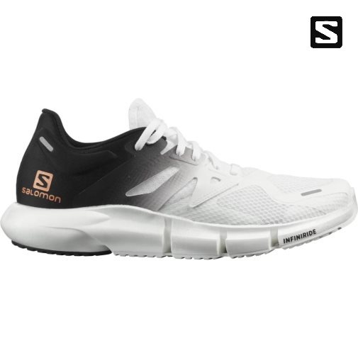 White / Black Salomon Predict 2 Men's Running Shoes | PH 49058F